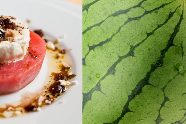 Chile-Roasted Feta and Watermelon Slab